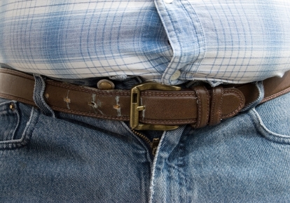 Overweight belly