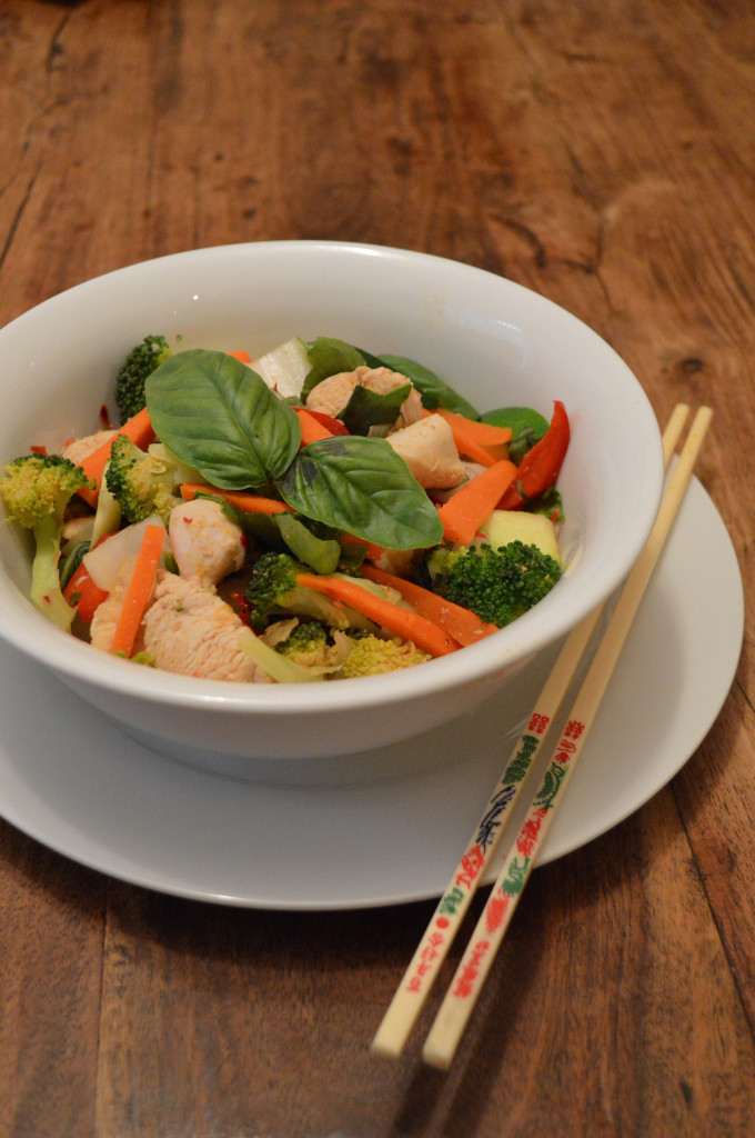 Chicken Chill & Basil Stir Fry