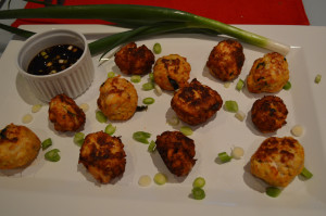 Fish Balls with Tofu and Miso