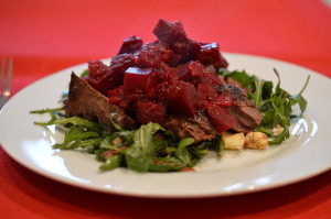 Kangaroo and Beetroot Relish