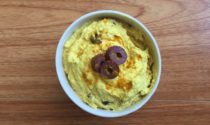 Hummus with an olive twist