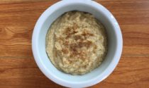 Millet, cauliflower and garlic soup