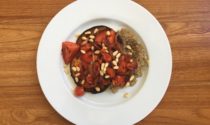 Marrakesh eggplants & tomatoes with quinoa