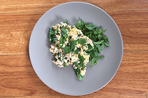 Speedy breakfast scramble