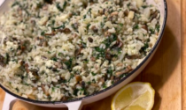 Mushroom, Kale and Fennel Risotto