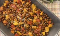 Pumpkin Pistachio Chickpea Salad